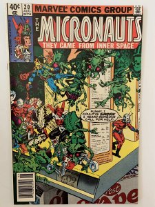 Micronauts #20 NM- (1980)