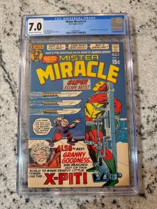 Mister Miracle # 2 CGC Graded 7.0 DC Comic Book Jack Kirby JH8