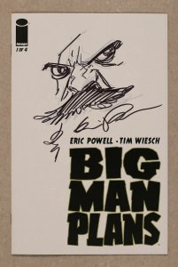 Big Man Plans 1C Powell 1:100 Variant DOUBLE SIGNED.