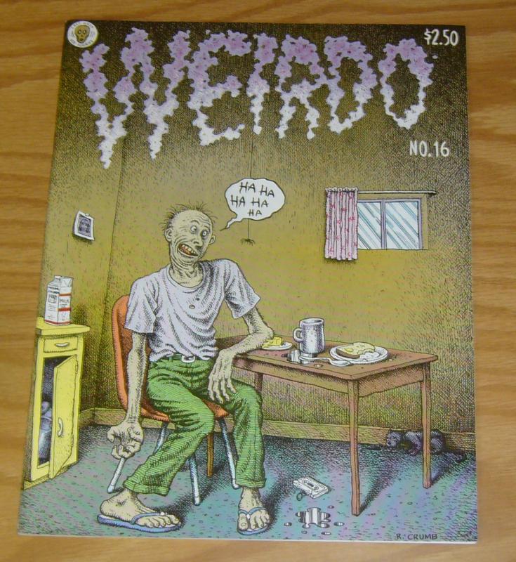 Weirdo #16 VF (1st) print - robert crumb - kim deitch - kaz - david collier 1986