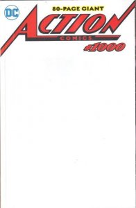 Action Comics #1000 Blank Cover (2018)
