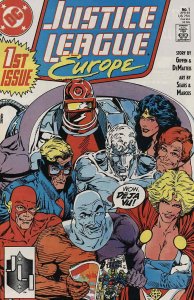 Justice League Europe #1 VF/NM; DC | save on shipping - details inside