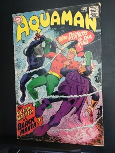 Aquaman #35 (1967) 1st Black Manta Affordable grade! Ocean master! VG+ Wow!