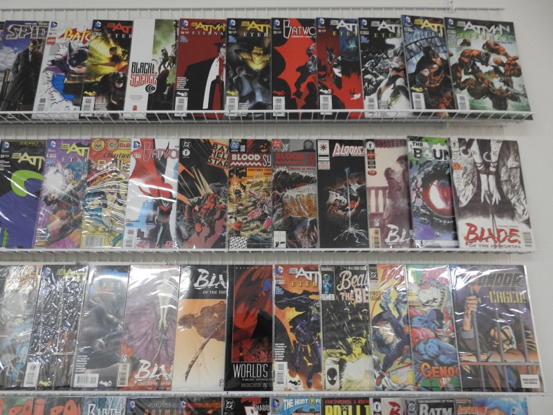 Huge Lot 120 Comics W/ Batman, Superman, Blue Beetle+ Avg VF- Condition!