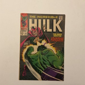 Incredible Hulk 107 Fine Fn 6.0 Marvel 1968