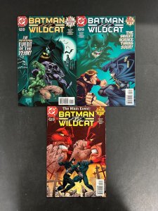 Batman/Wildcat (1997) #1-3 Complete VF- Set