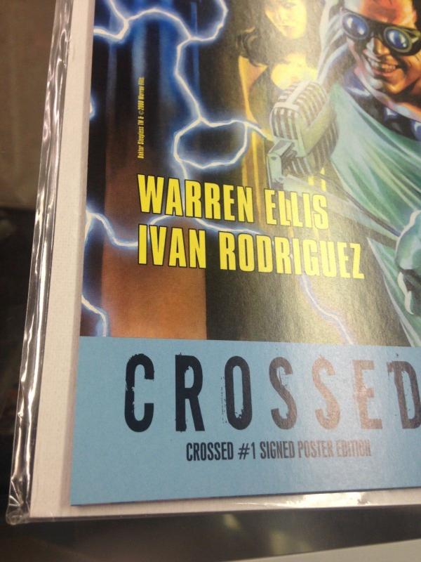 Crossed 1 NM SGN Poster Edition LTD/2000 copies Garth Ennis