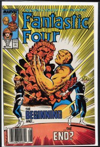 Fantastic Four #317 Newsstand Edition (1988) Fantastic Four