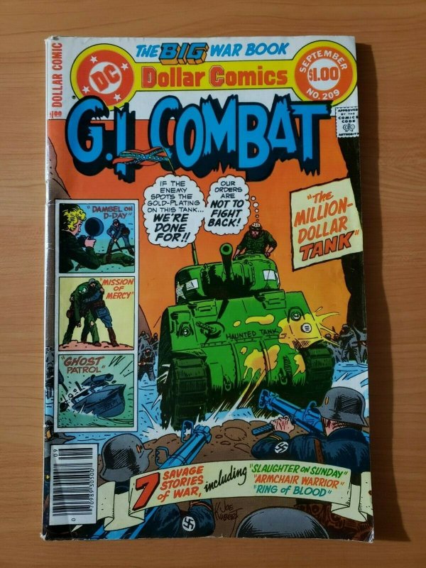 G.I. Combat #209 ~ FINE - VERY FINE VF ~ 1978 DC Comics