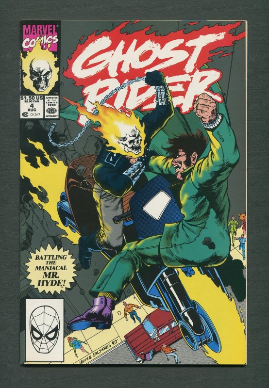 Ghost Rider #4 / 9.4 NM /  August 1990