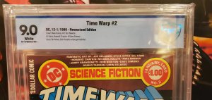 Time Warp #2 - CBCS 9.0 - Mike Kaluta Cover / Chaykin Art