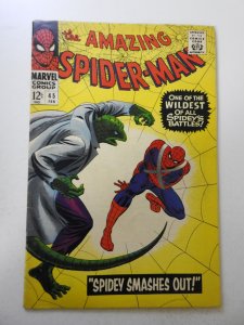 The Amazing Spider-Man #45 (1967) VG+ Condition moisture stain