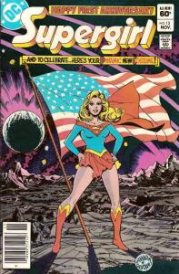 Daring New Adventures of Supergirl, The #13 FN ; DC | American Flag Cover