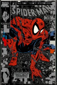 Spider-Man #1 Direct - Silver Edition (1990) Spider-Man
