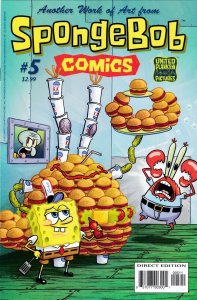 Spongebob Comics 10 NM- Low print Run HTF