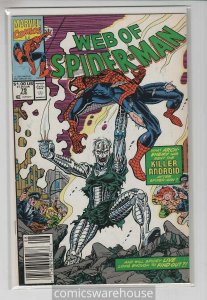 WEB OF SPIDER-MAN (1985 MARVEL) #79 FN/VF A37919