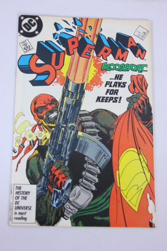 Superman #4 (1987) Superman [Key Issue] NM