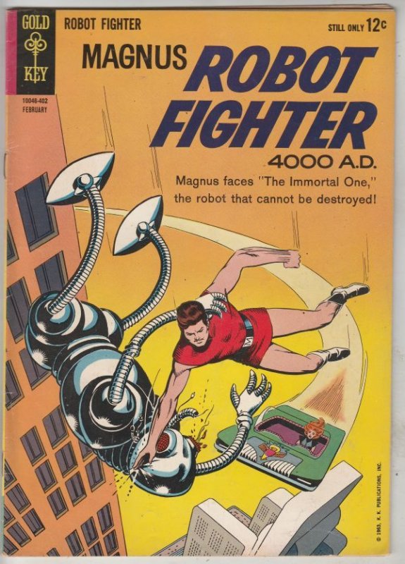 Magnus Robot Fighter #6 (May-64) VF+ High-Grade Magnus Robot Fighter