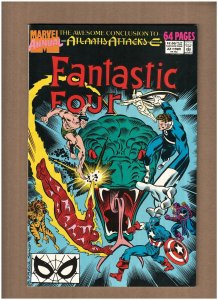 Fantastic Four Annual #22 Marvel 1989 Atlantis Attacks NAMOR AVENGERS VF/NM 9.0