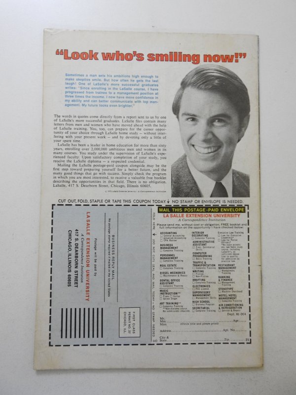 Captain America #203 (1976) VG+ Condition moisture stain