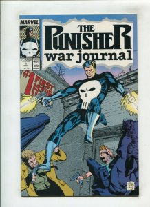 PUNISHER WAR JOURNAL #1 (9.2) AN EYE FOR AN EYE!! 1988 