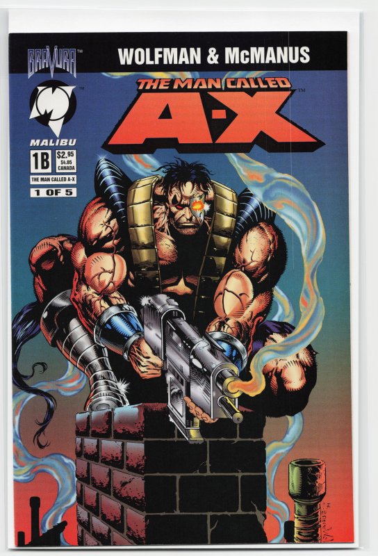 The Man Called A-X #1 Variant Cover (1994) The Man Called A-X