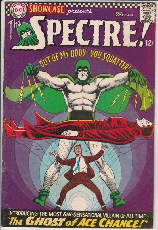 Showcase #64 (Oct-66) VF High-Grade The Spectre (Jim Corrigan)