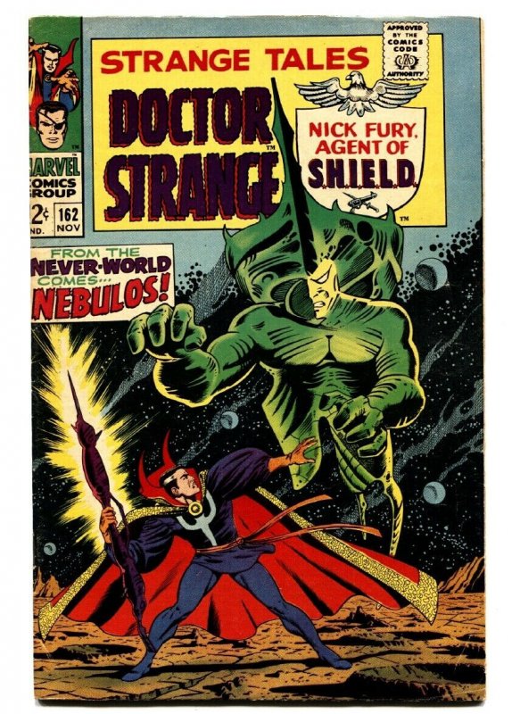 STRANGE TALES #162 comic book 1967-NICK FURY/DR. STRANGE-MARVEL