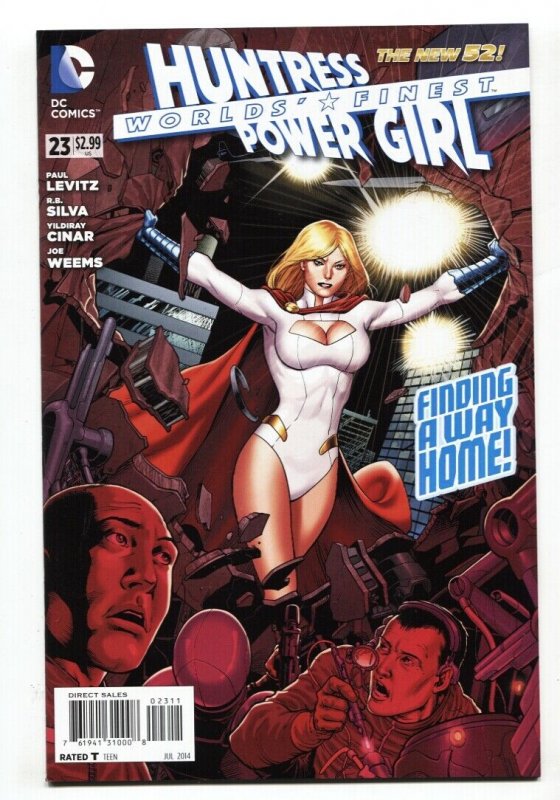 Worlds' Finest #23 2014 - 1st appearance of Tanya Spears Power Girl NM-