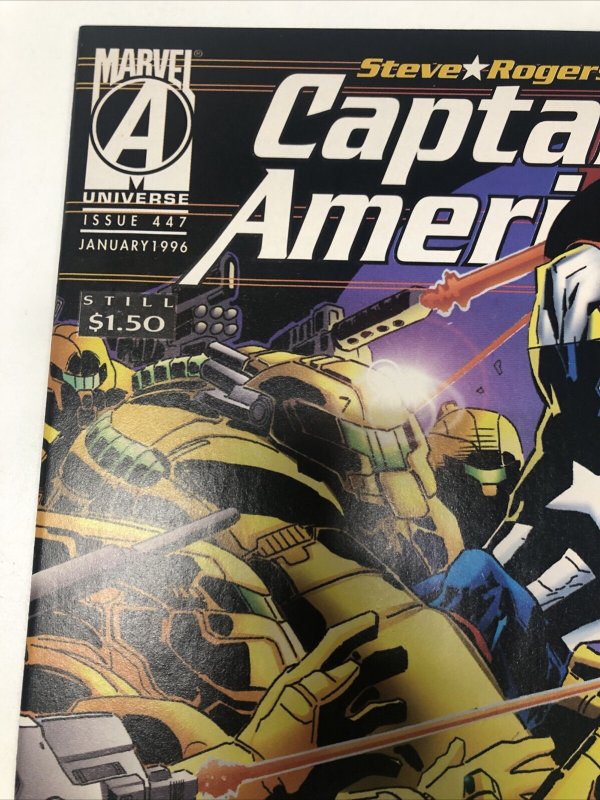 Captain America (1996) # 447 Variant • Rogers • Marvel Comics • Signed Mark Waid