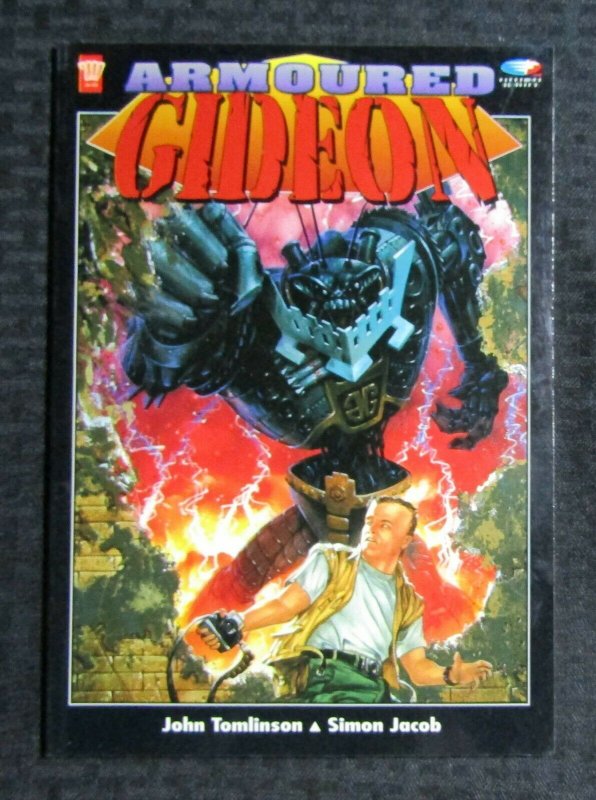 1991 ARMOURED GIDEON #1 SC FN+ 6.5 Fleetway UK John Tomlinson / Simon Jacob