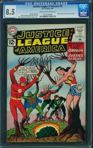 Justice League of America #9 (1962) CGC 8.5 VF+