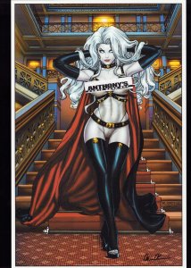 Lady Death: Dragon Wars #1 Naughty Majestic Edition 11 x 17 Art Print SIGNED