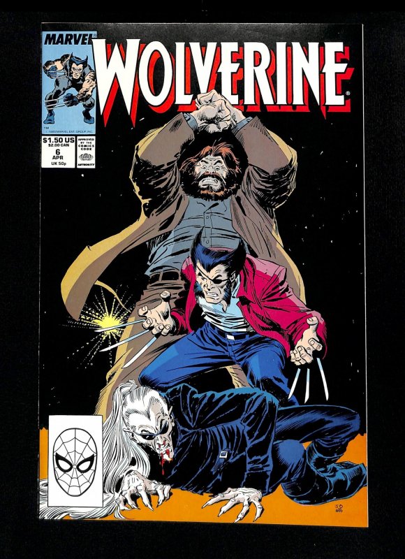 Wolverine (1988) #6