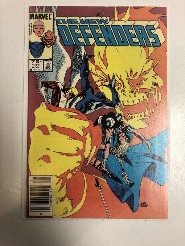 New Defenders (1984) # 137 (NM) Canadian Price Variants (CPV)