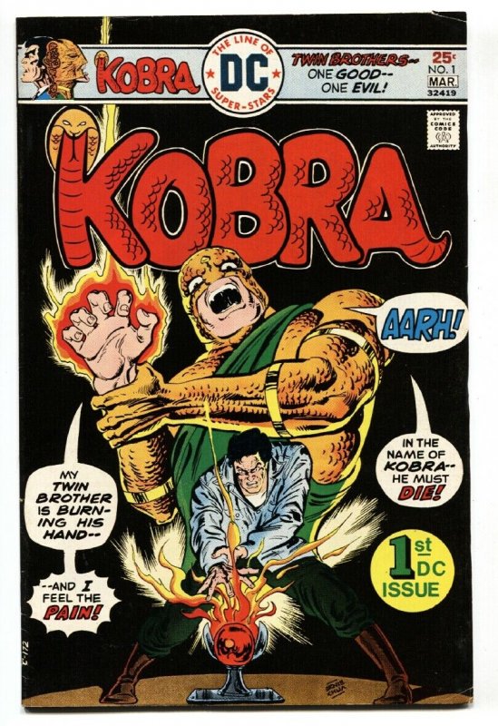 KOBRA #1-comic book DC ISSUE-HIGH GRADE VF