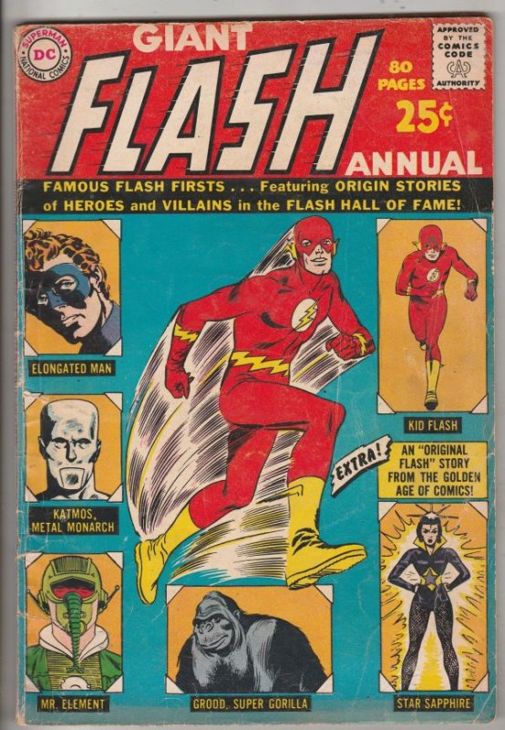 Flash, the Giant #1 (Jan-63) FN Mid-Grade Flash