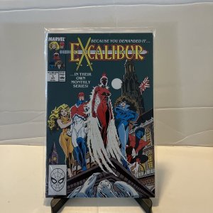 Excalibur #1 1988 Marvel Comics