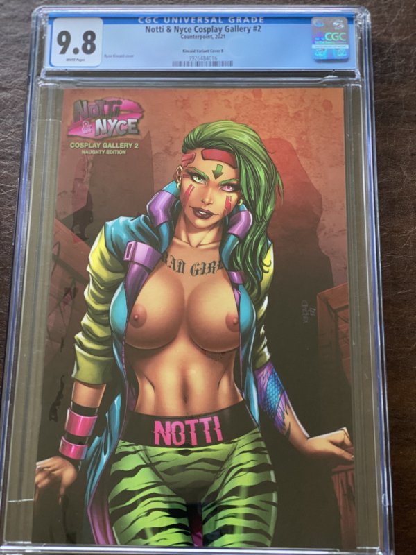 Notti & Nyce Cosplay Gallery #2,  Kincaid Variant Cover B, CGC 9.8