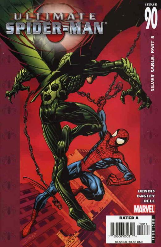 Ultimate Spider-Man #90 VF/NM; Marvel | save on shipping - details inside