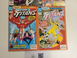 4 Team Titans DC Comic Books #1 2 4 5 44 TJ25