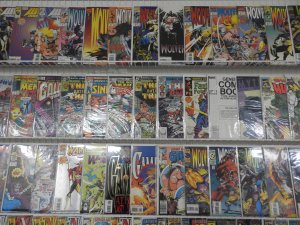 Huge Lot 120+ Comics W/ G. I. Joe, Wolverine, Hulk, Gambit+ Avg VF- Condition!!