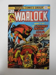 Warlock #11 (1976) FN/VF condition