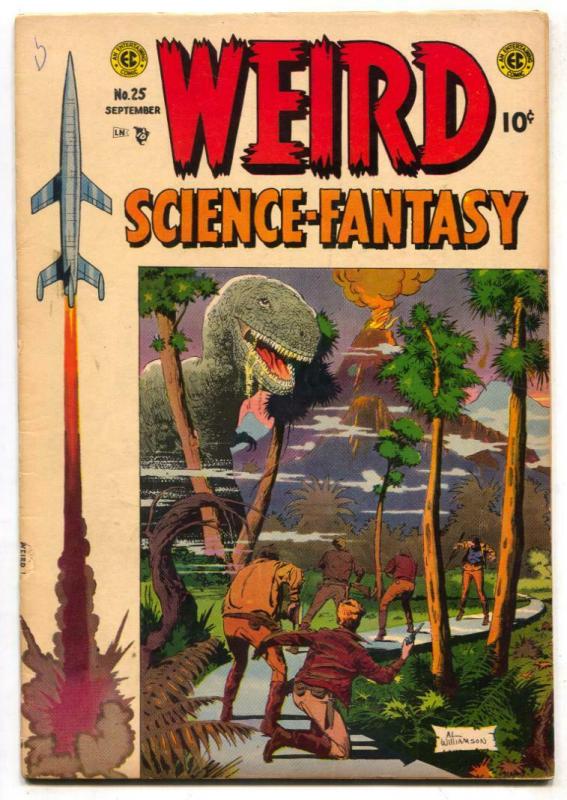 Weird Science-Fantasy #25 1954- Flying Saucer Report -G+ 