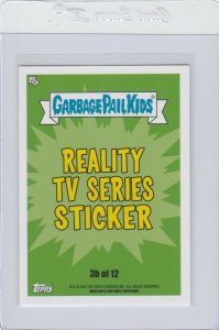 Garbage Pail Kids Termin Nate 3b GPK 2016 Prime Slime Trashy TV Reality Series