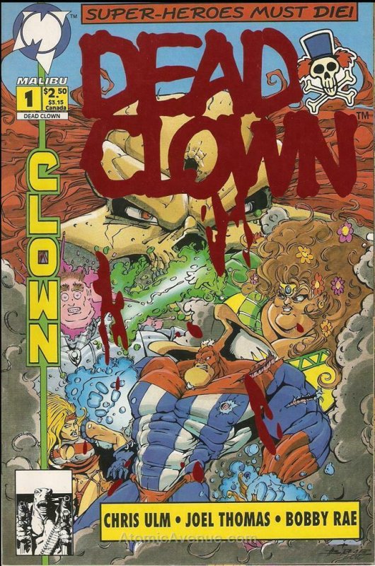 Dead Clown #1A VF/NM; Malibu | save on shipping - details inside