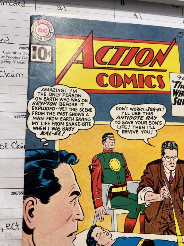 Action Comics #281 1961 DC Comics Silver Age Superman