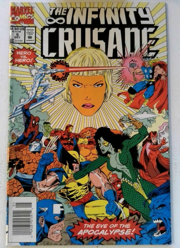 Infinity Crusade #5 Marvel 1993 FN Comic Book 1st Print