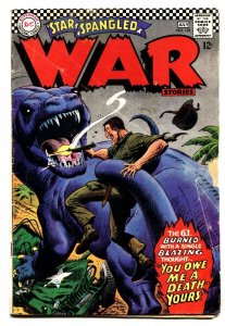 STAR SPANGLED WAR STORIES #133--DINOSAUR cover--DC--comic book