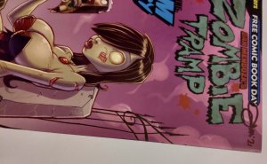 Zombie Tramp #0 FCBD (2014) 2014 - Where it started! Signed by MARTIN COA | NM